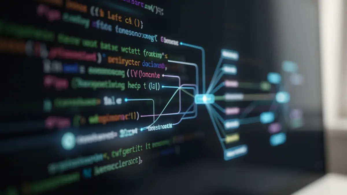Image générique de flux de données numériques et d'interactions utilisateur.