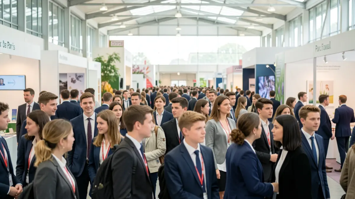 Generic image of a professional forum in Paris.
