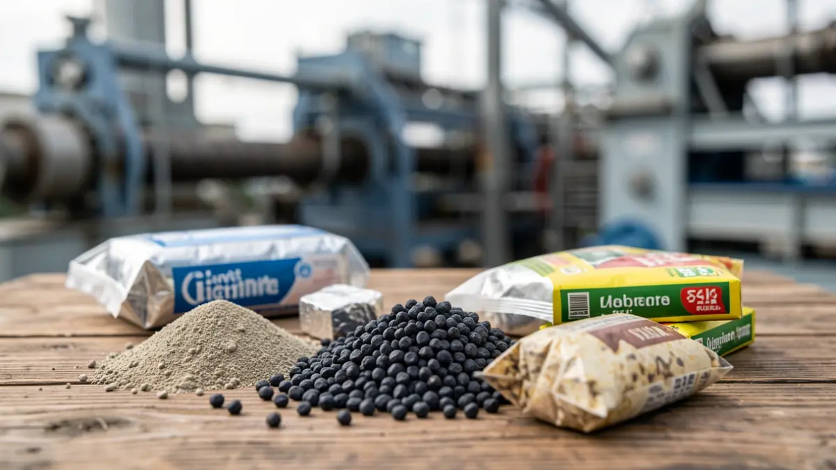 Strategic raw materials and mineral fertilizers symbolizing France's economic dependencies.