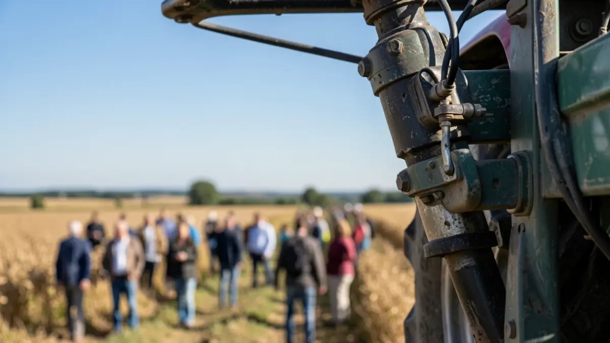 Generic image of agricultural equipment in the Occitanie region.