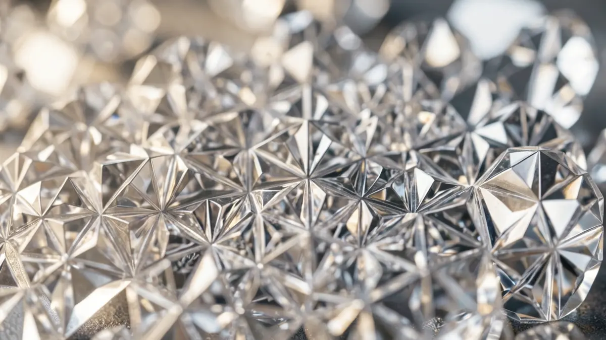 Generic image of a complex crystalline structure with intricate geometric patterns, representing magnetic order. Soft, diffused lighting.