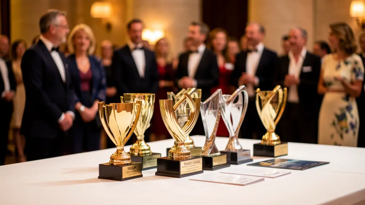 Generic image of an economic awards ceremony in Soustons.