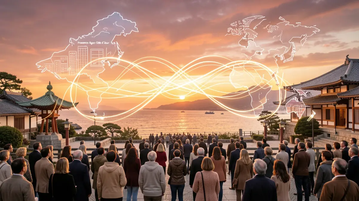 Image générique représentant l'innovation et la coopération internationale dans le domaine de la santé.
