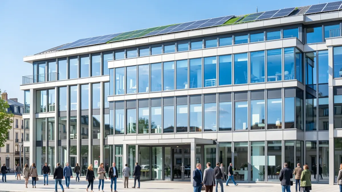 Generic image: with green energy elements.